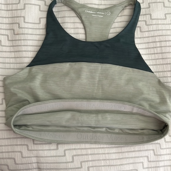 Outdoor Voices Move Free TechSweat Crop Top large - Picture 11 of 16